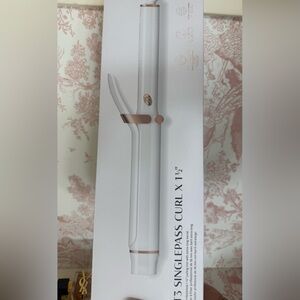 T3 SinglePass Curl X in White and Rose Gold